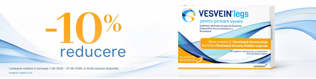 Promotie cu reducere 10% la Alfasigma