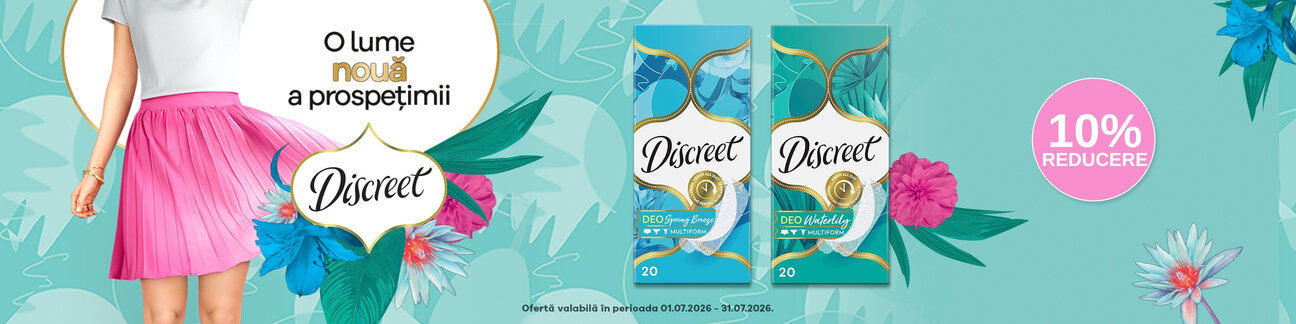 Promotie cu reducere 10% la Always Discreet