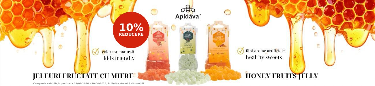 Promotie cu reducere 10% la Apidava