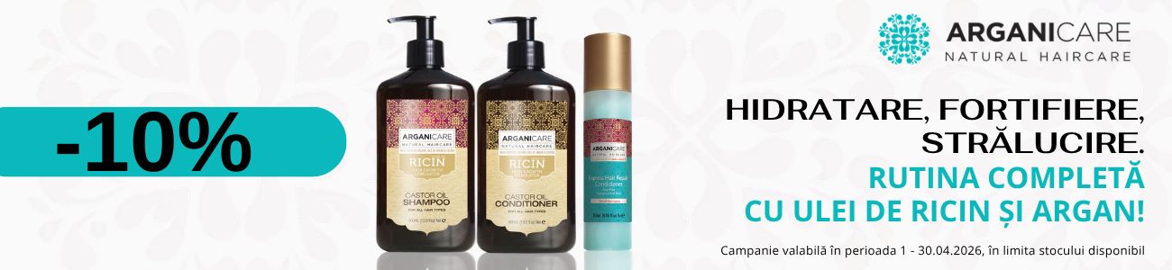Promotie cu reducere 10% la Arganicare