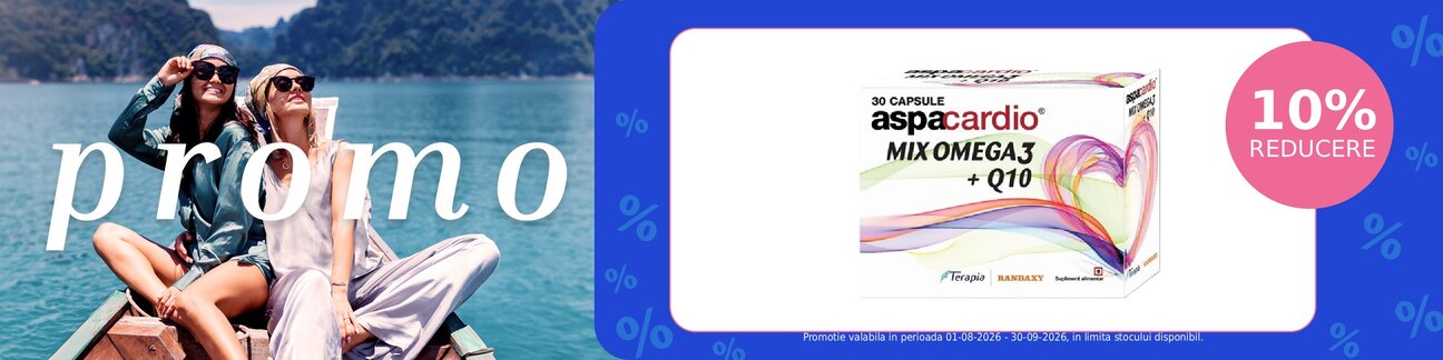 Promotie cu reducere 10% la Aspacardio Terapia