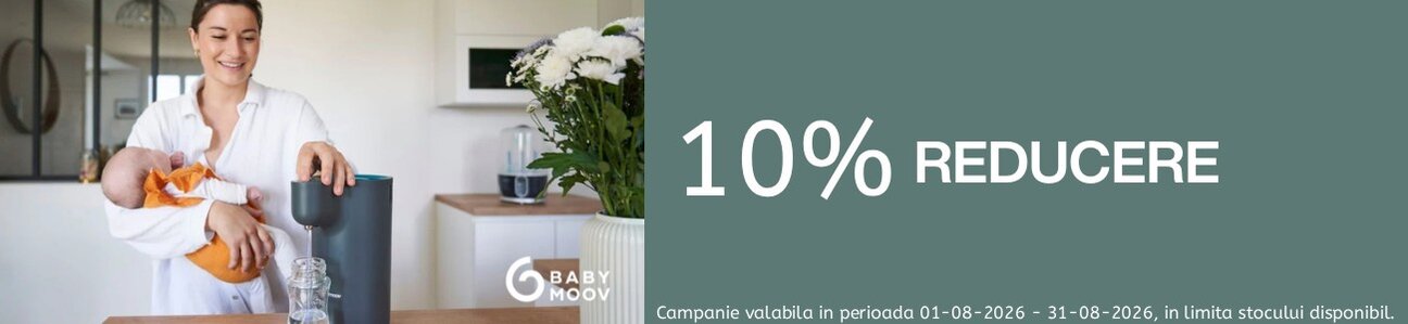 Promotie cu reducere 10% la Babymoov