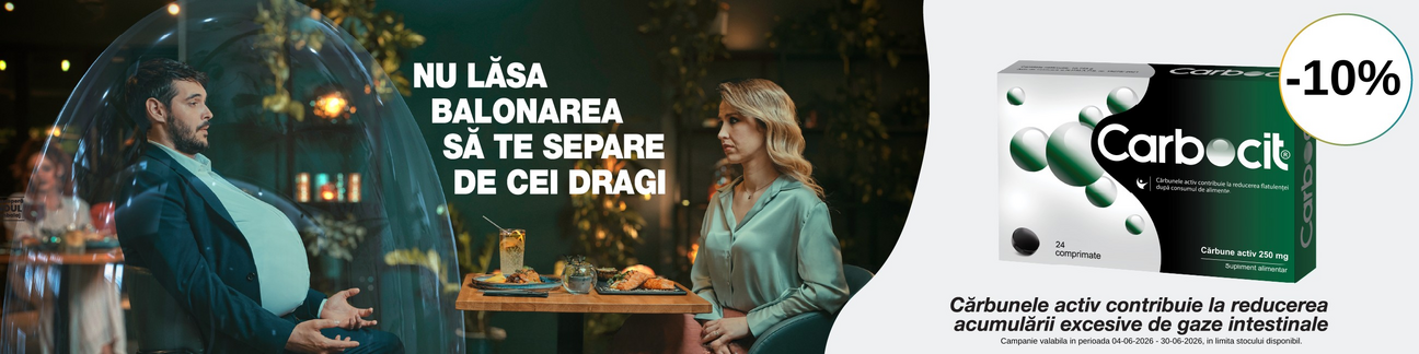 Promotie cu reducere 10% la Biofarm - Carbocit