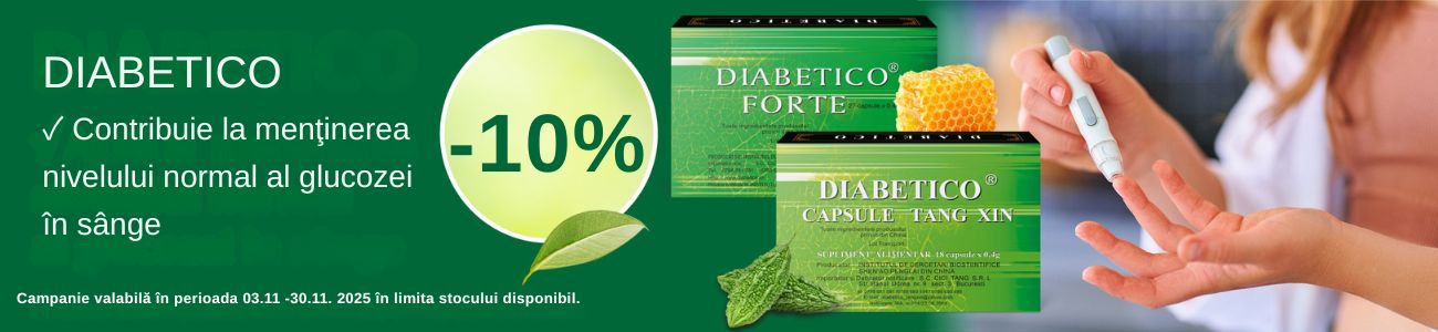 Promotie cu reducere 10% la Diabetico