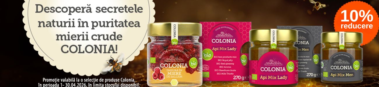 Promotie cu reducere 10% la Colonia