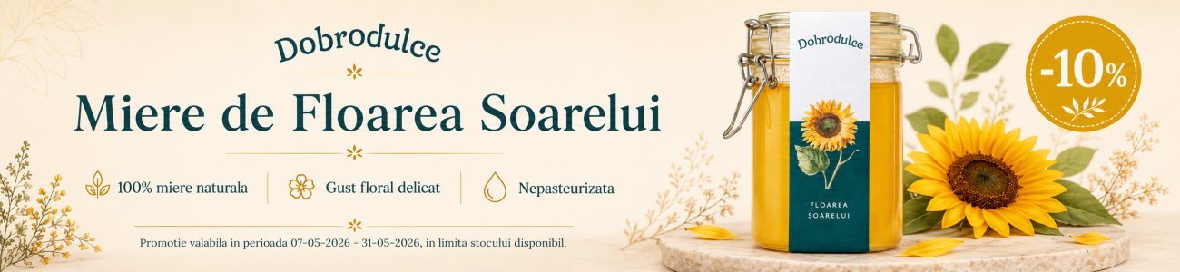 Promotie cu reducere 10% la Dobrodulce