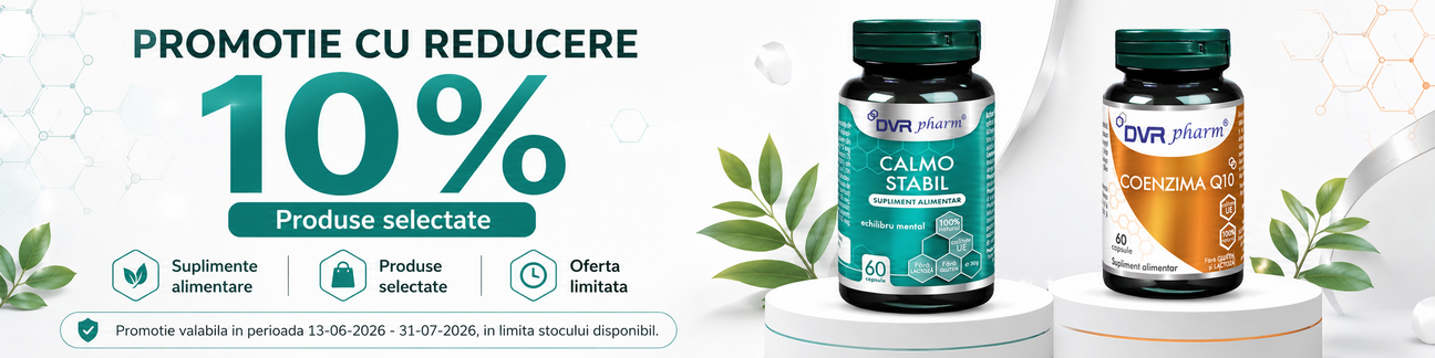 Promotie cu reducere 10% la DVR Pharm