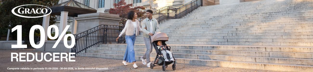 Promotie cu reducere 10% la Graco