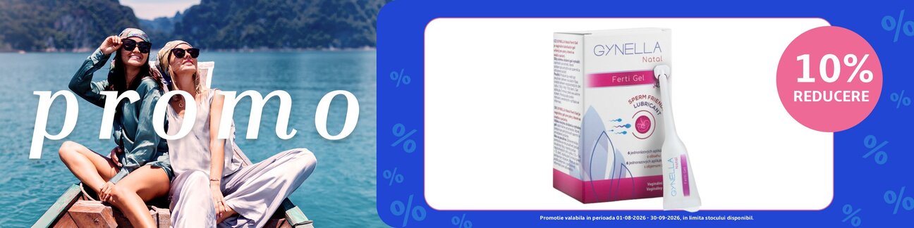 Promotie cu reducere 10% la Gynella 
