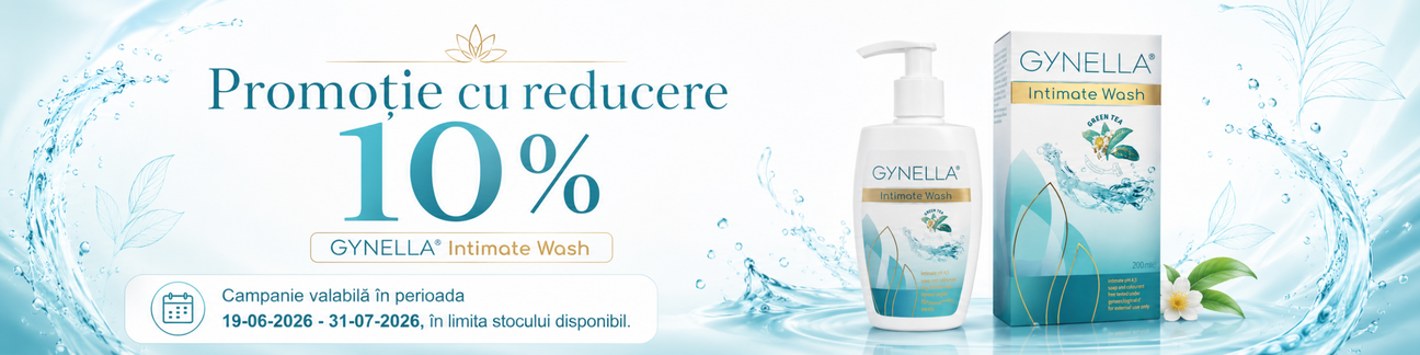 Promotie cu reducere 10% la Gynella