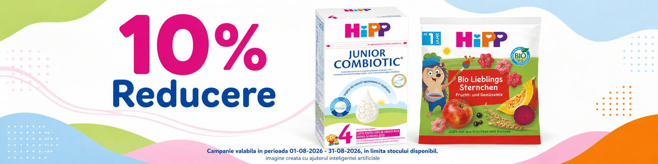 Promotie cu reducere 10% la Hipp
