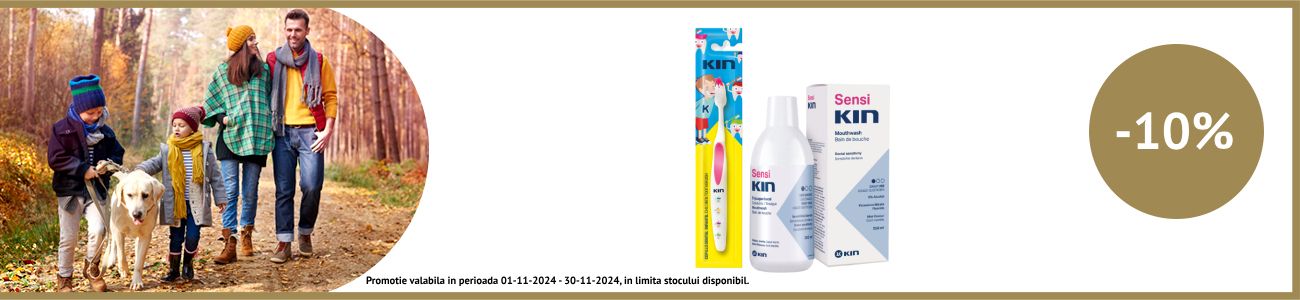 Promotie cu reducere 10% la Laboratorios Kin