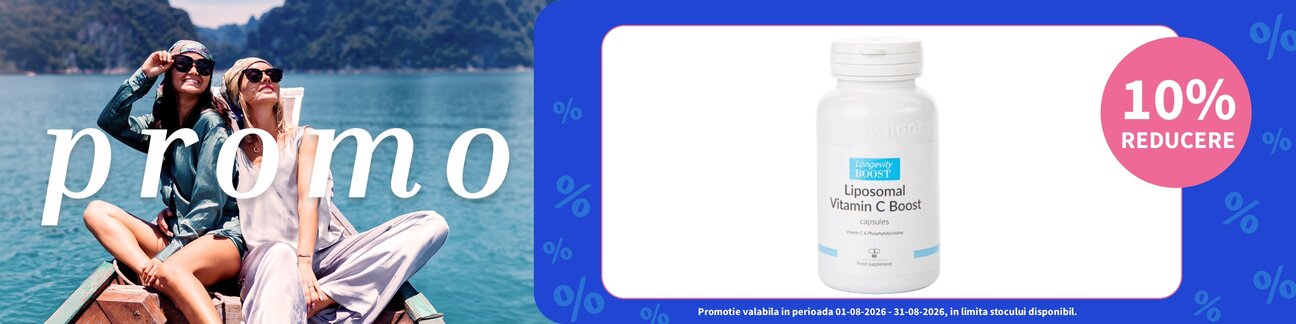 Promotie cu reducere 10% la Longevity Boost