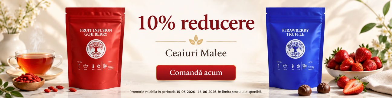 Promotie cu reducere 10% la Malee Tea