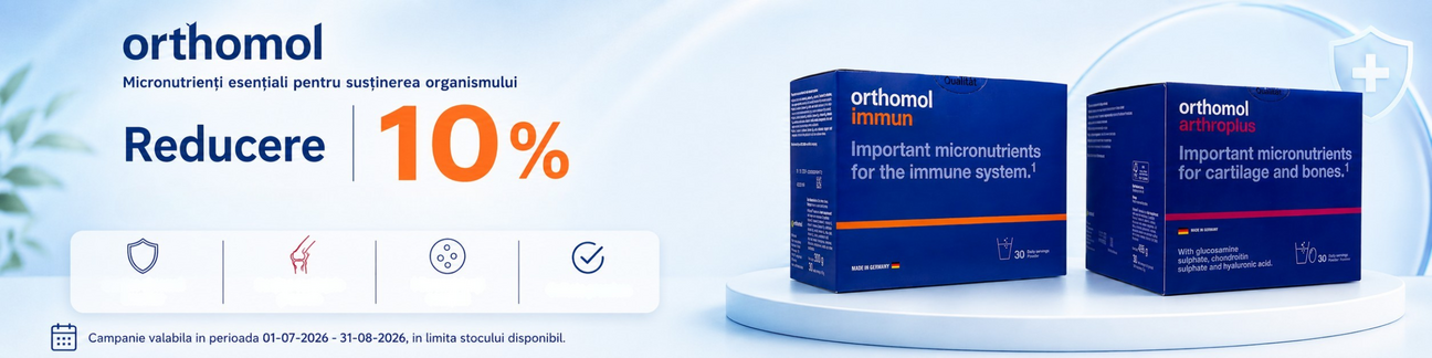 Promotie cu reducere 10% la Orthomol