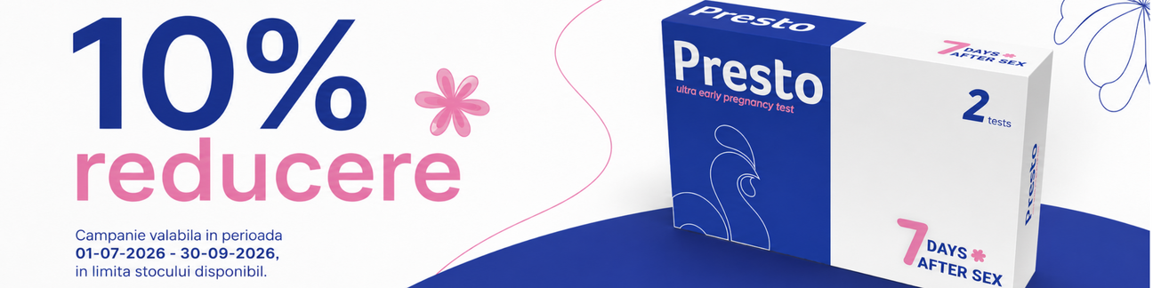 Promotie cu reducere 10% la Presto