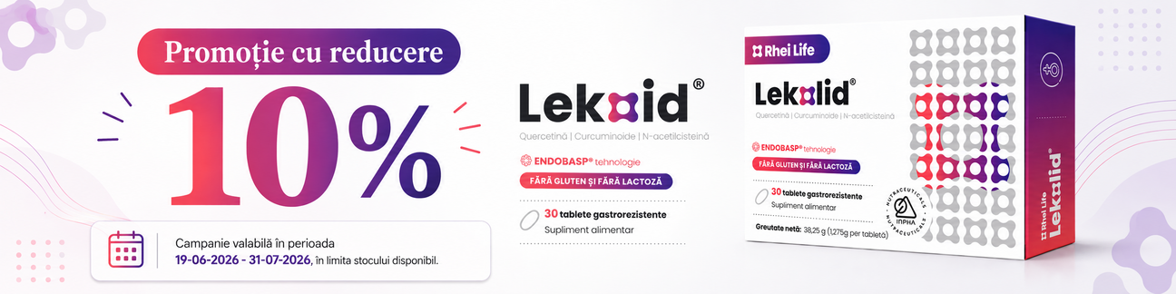 Promotie cu reducere 10% la Rhei Life