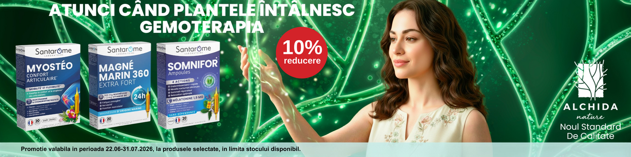 Promotie cu reducere 10% la Santarome