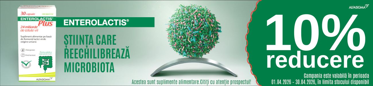 Promotie cu reducere 10% la Sofar - Enterolactis