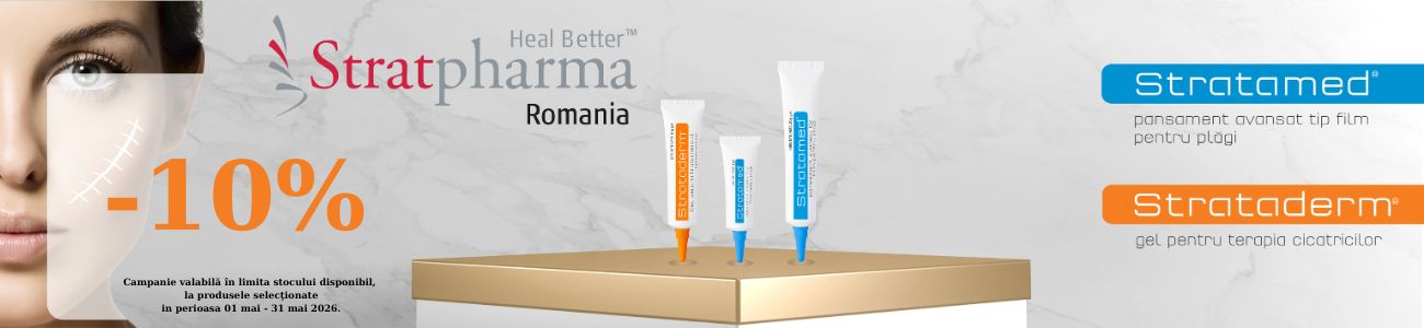 Promotie cu reducere 10% la Stratpharma