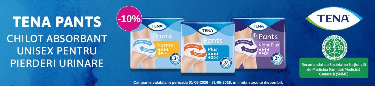 Promotie cu reducere 10% la Tena