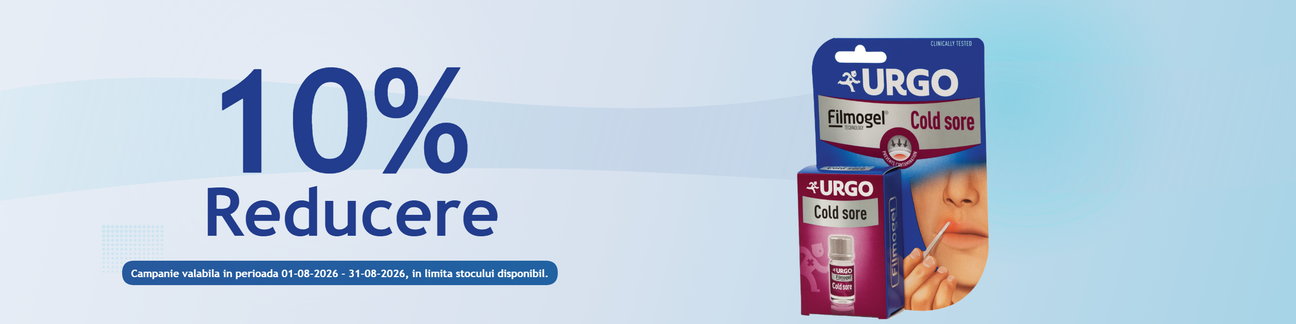 Promotie cu reducere 10% la Urgo