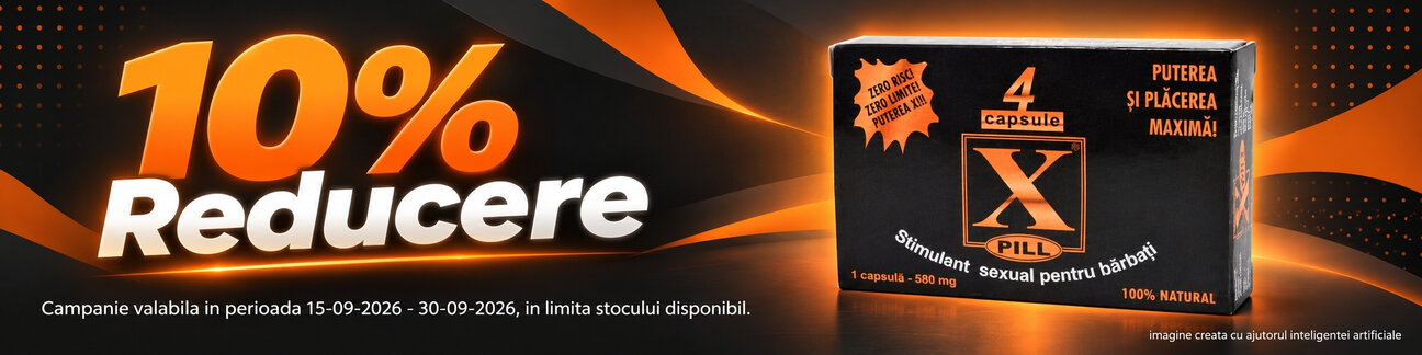 Promotie cu reducere 10% la X-Pill