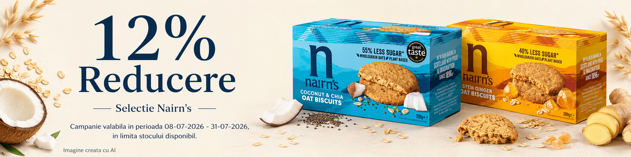 Promotie cu reducere 12% la Nairn's