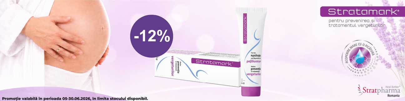 Promotie cu reducere 12% la Stratpharma