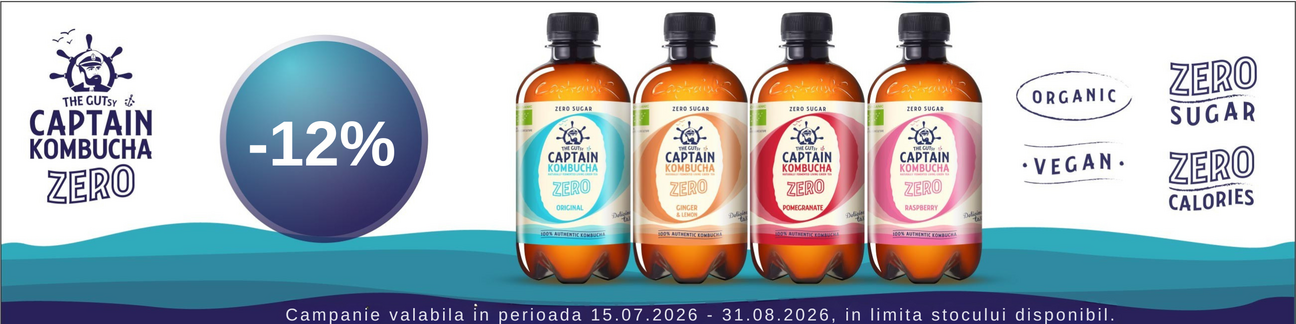 Promotie cu reducere 12% la The GUTsy Captain