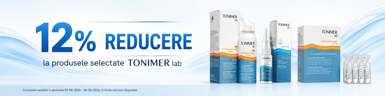 Promotie cu reducere 12% la Tonimer