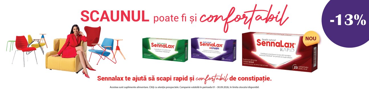 Promotie cu reducere 13% la Biofarm - Sennalax