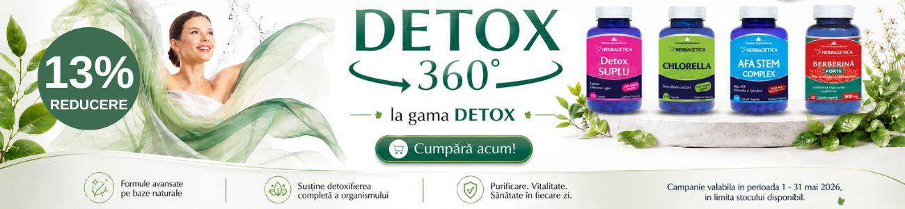 Promotie cu reducere 13% la Herbagetica