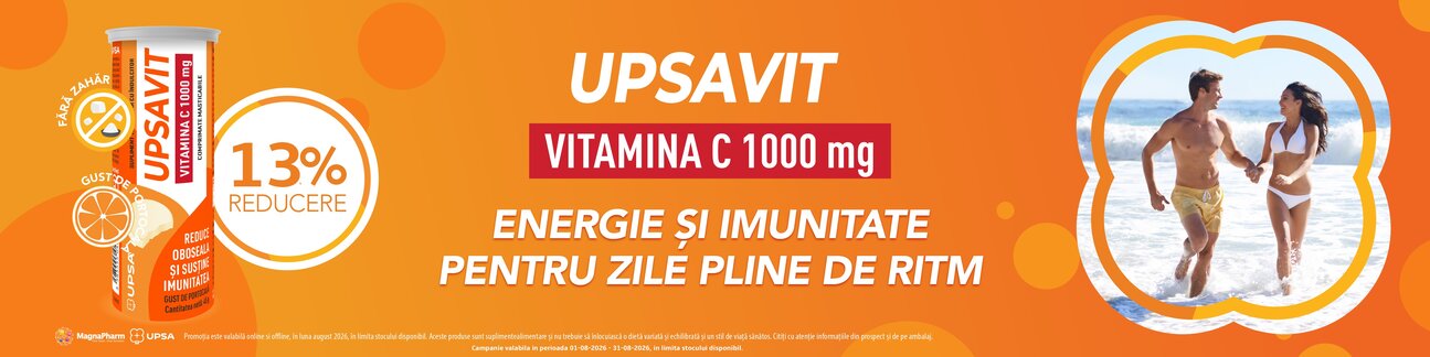 Promotie cu reducere 13% la Upsavit