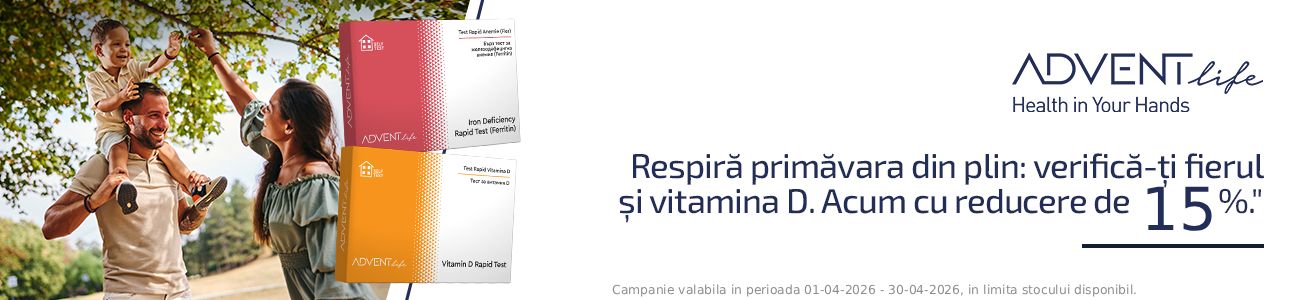 Promotie cu reducere 15% la Advent Life