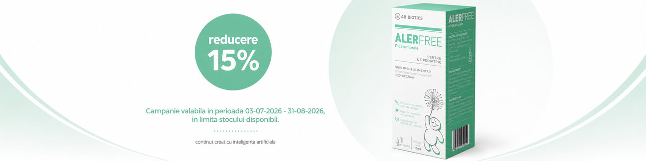 Promotie cu reducere 15% la Alerfree