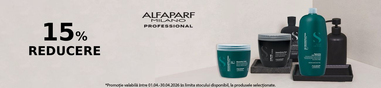 Promotie cu reducere 15% la Alfaparf
