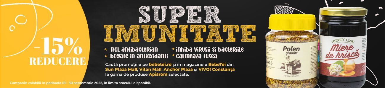Promotie cu reducere 15% la Apisrom