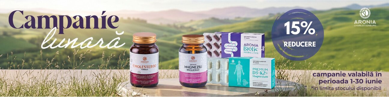 Promotie cu reducere 15% la Aronia Charlottenburg