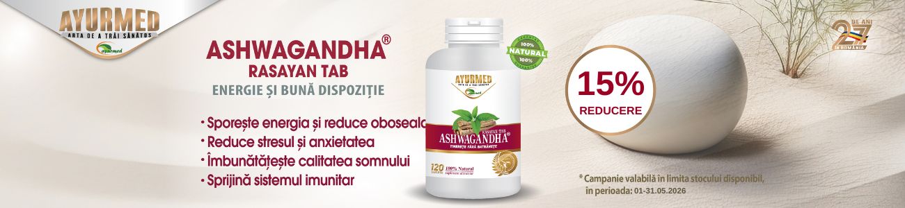 Promotie cu reducere 15% la Ayurmed
