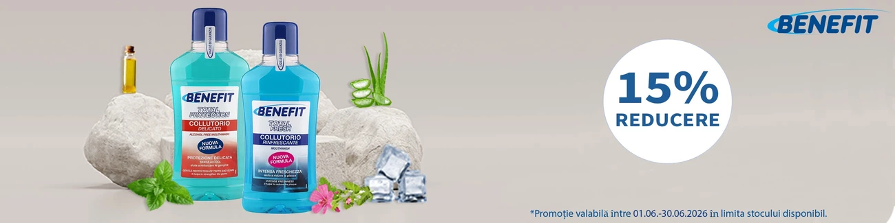 Promotie cu reducere 15% la Benefit