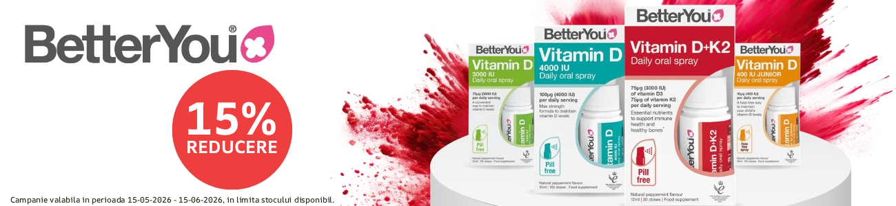 Promotie cu reducere 15% la Better You