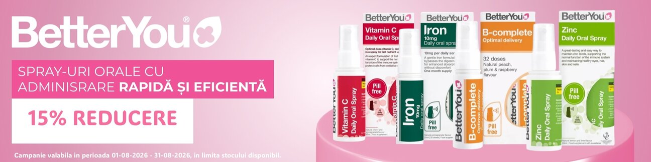 Promotie cu reducere 15% la BetterYou