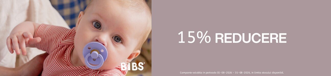 Promotie cu reducere 15% la Bibs
