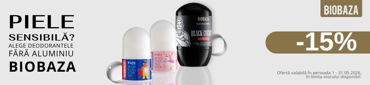Promotie cu reducere 15% la Biobaza