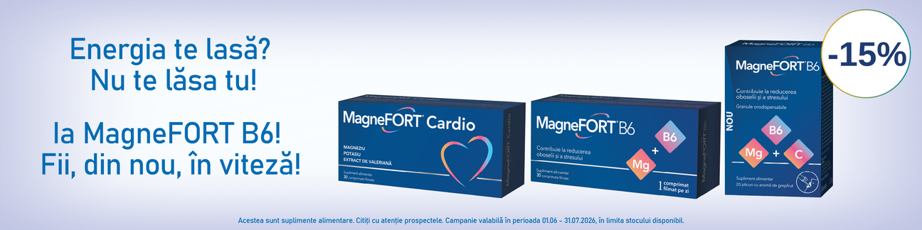Promotie cu reducere 15% la Biofarm - MagneFort