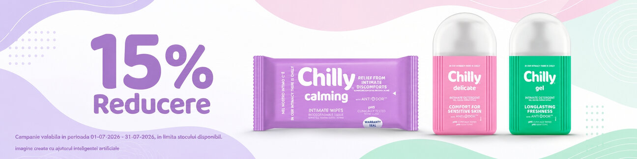 Promotie cu reducere 15% la Chilly