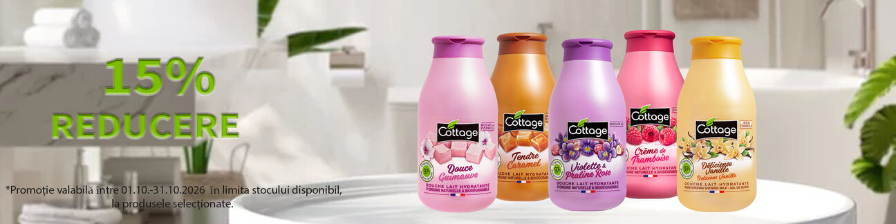 Promotie cu reducere 15% la Cottage