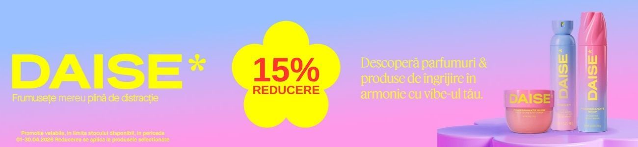 Promotie cu reducere 15% la Daise