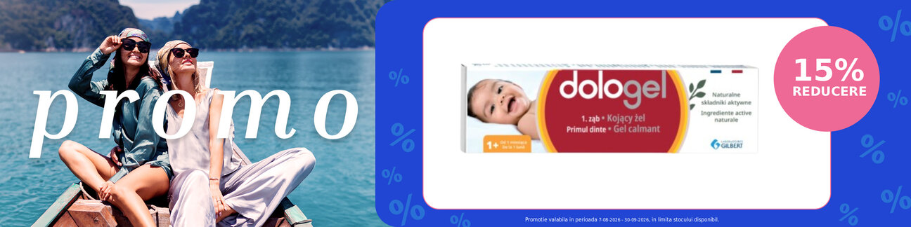 Promotie cu reducere 15% la Dologel